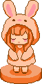 BunBun orange collectible figure