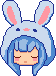 BunBun blue phone icon